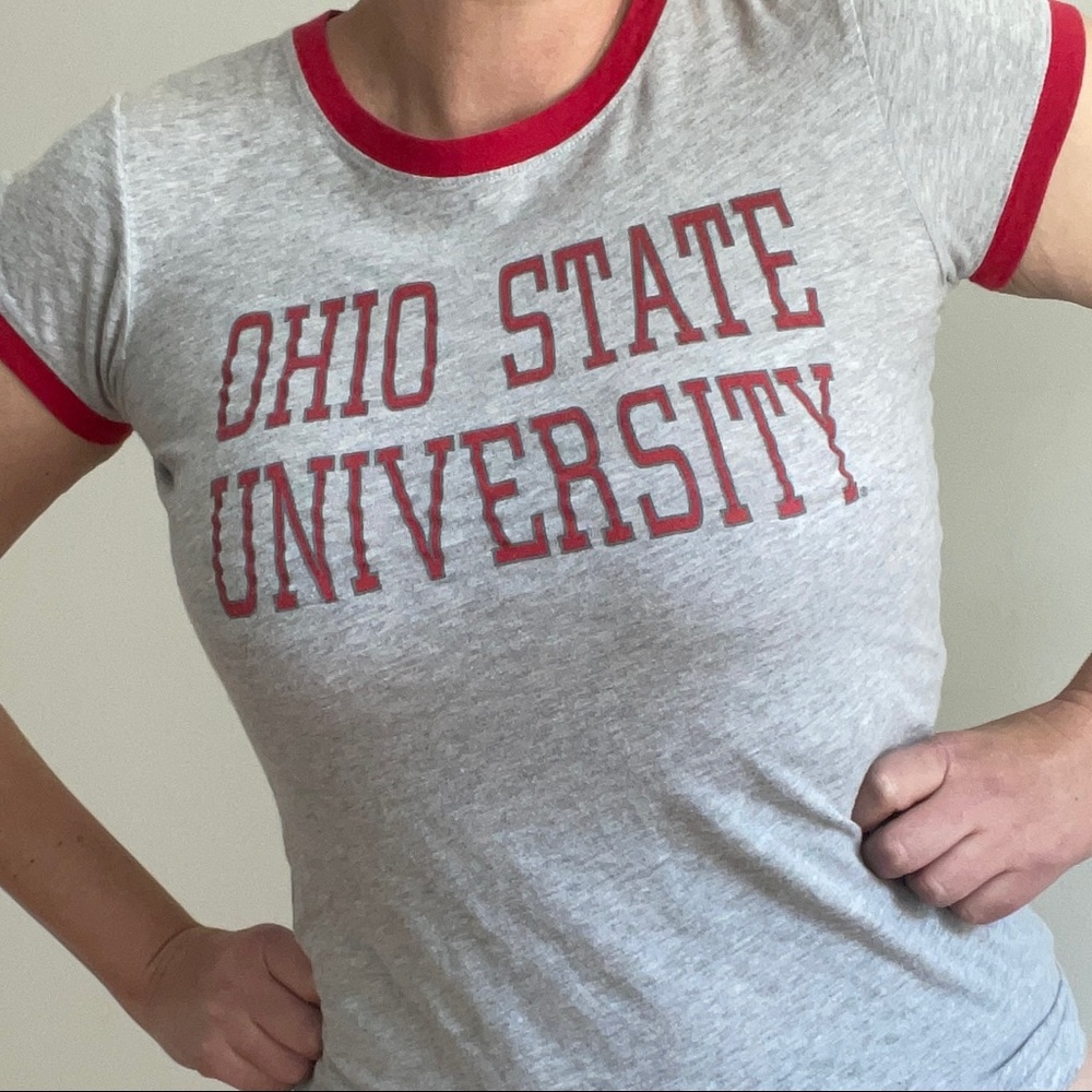 The Ohio State Women's T-Shirt Medium Grey